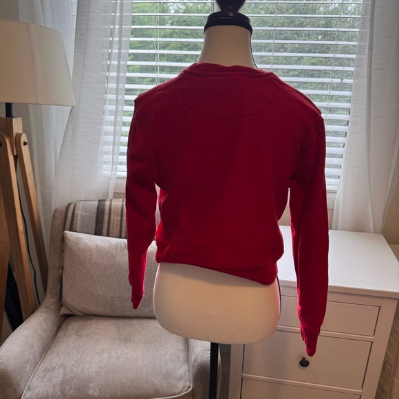 Rowing Blazers x Warm and Wonderful Diana Cropped Sheep Crewneck Sweatshirt - Picture 2 of 5